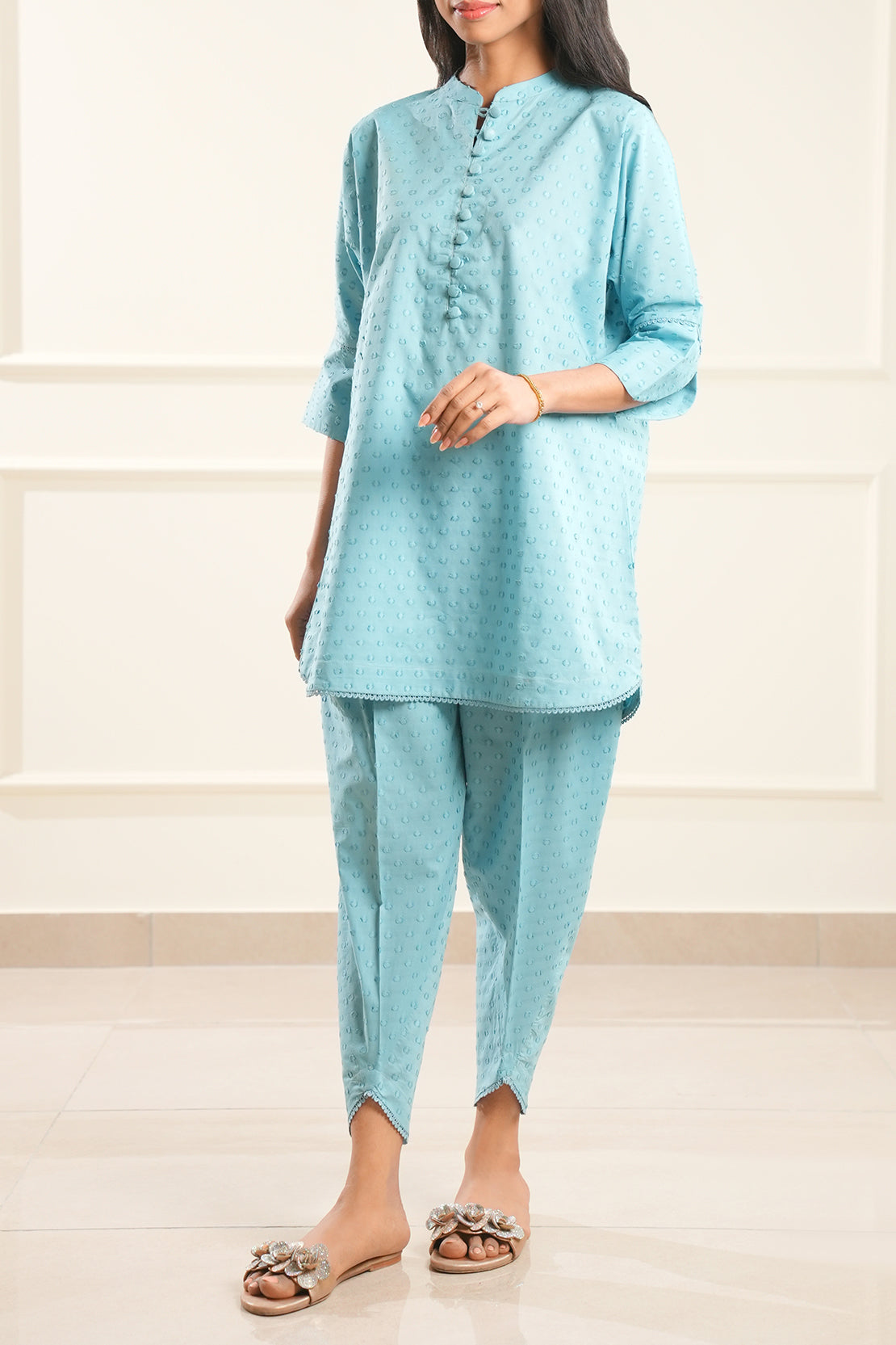 Reverse Jacquard Stitched 2 Piece (Shirt/Trouser) – SAYA USA