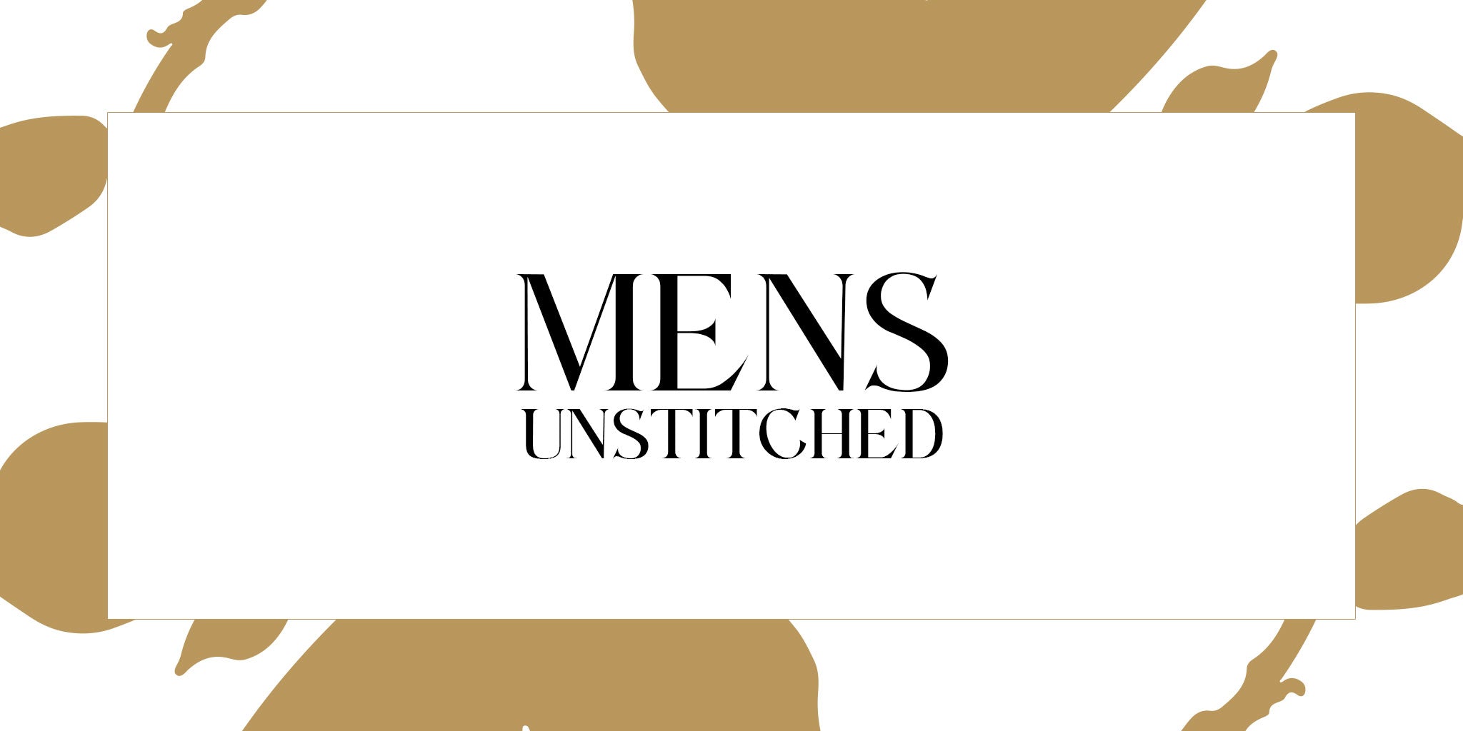 Men's Un-Stitched