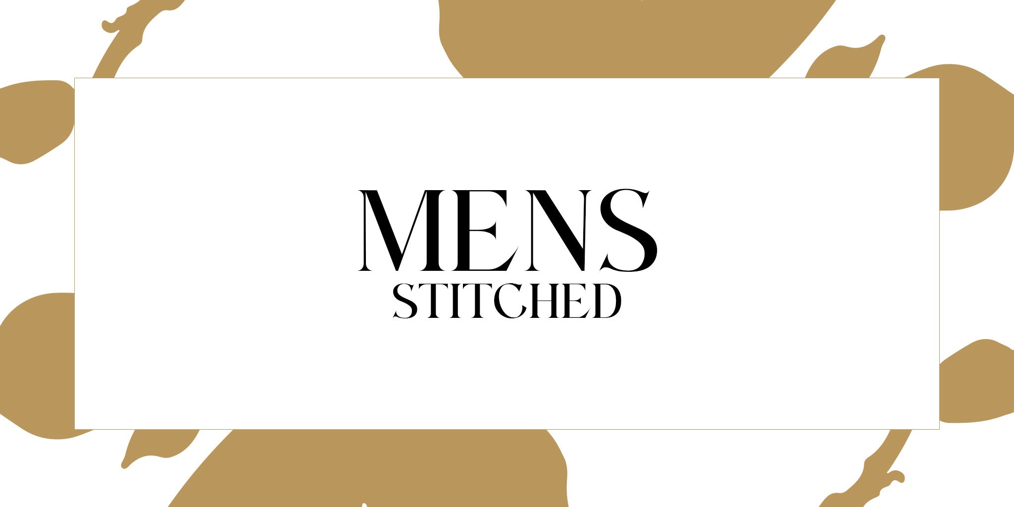 Men's Stitched