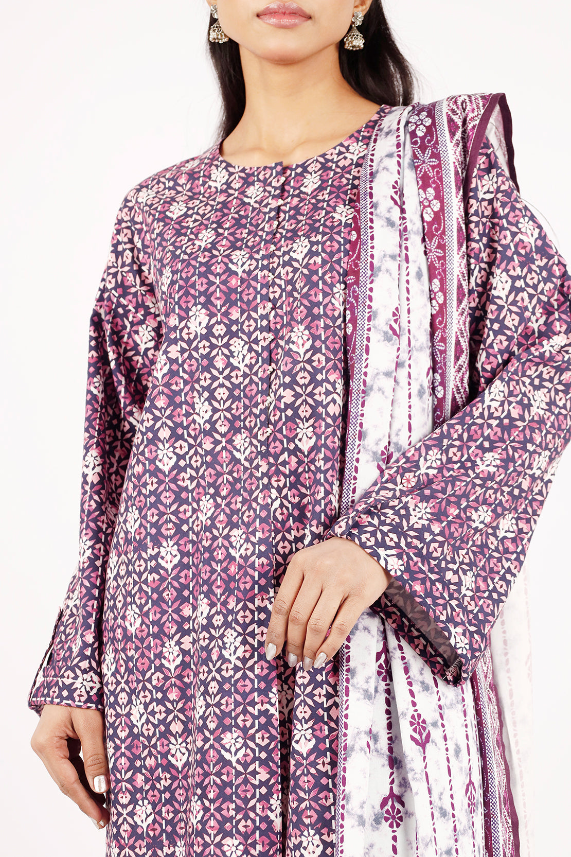Unstitched Printed Arabic Linen 3 Piece Unstitched Printed Arabic Linen 3 Piece
