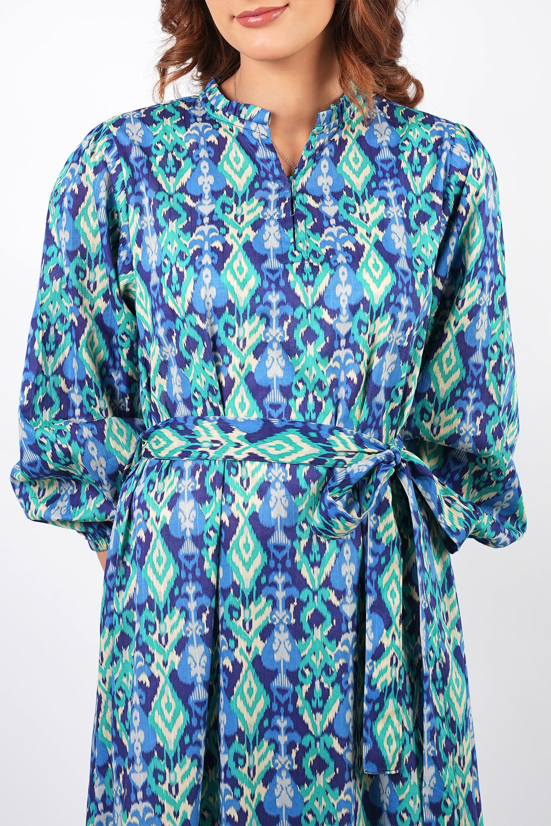 Printed Lawn Stitched Dress SAYA USA Printed Lawn Stitched Dress SAYA USA